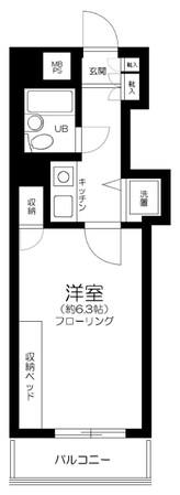 ダイアパレス浅草第二の物件間取画像